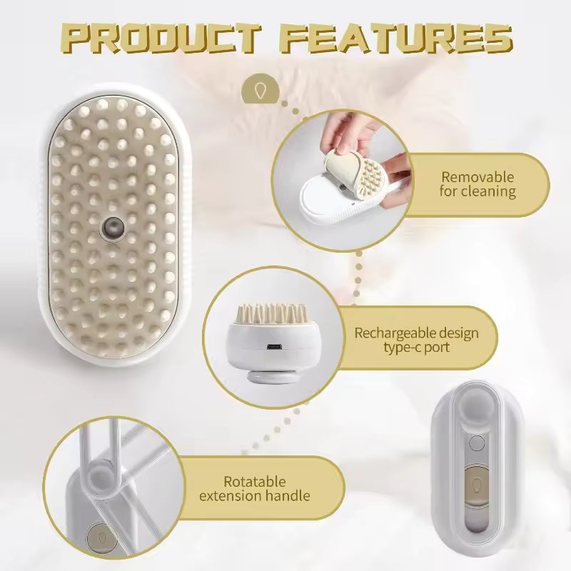 PurePaws 3-in-1 Water Mist Pet Groomer